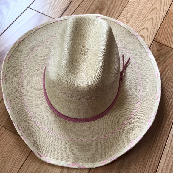 pink toddler cowgirl hat
